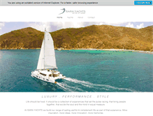 Tablet Screenshot of isarayachts.com